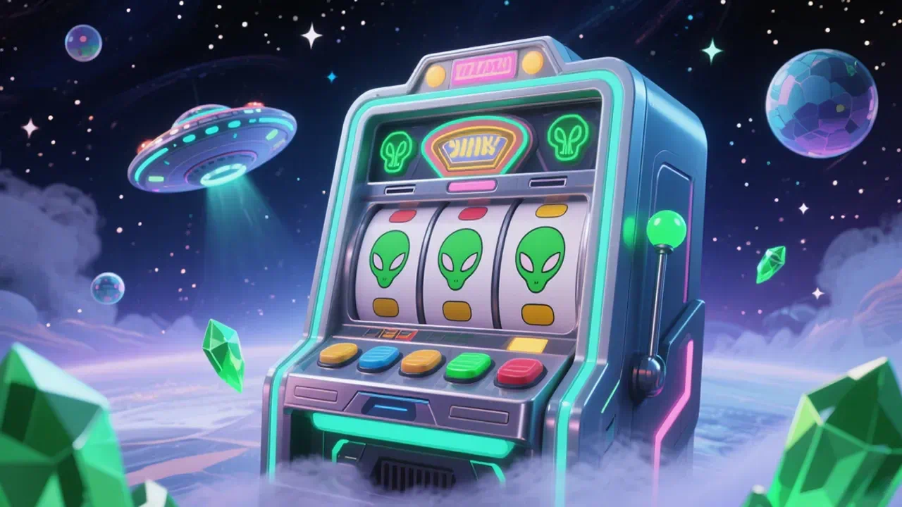 v68 Slot futurista / alienígena v68